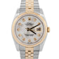 Rolex DateJust 36mm JUBILEE MOP DIAMOND 18K Yellow Gold Steel 116233 Watch