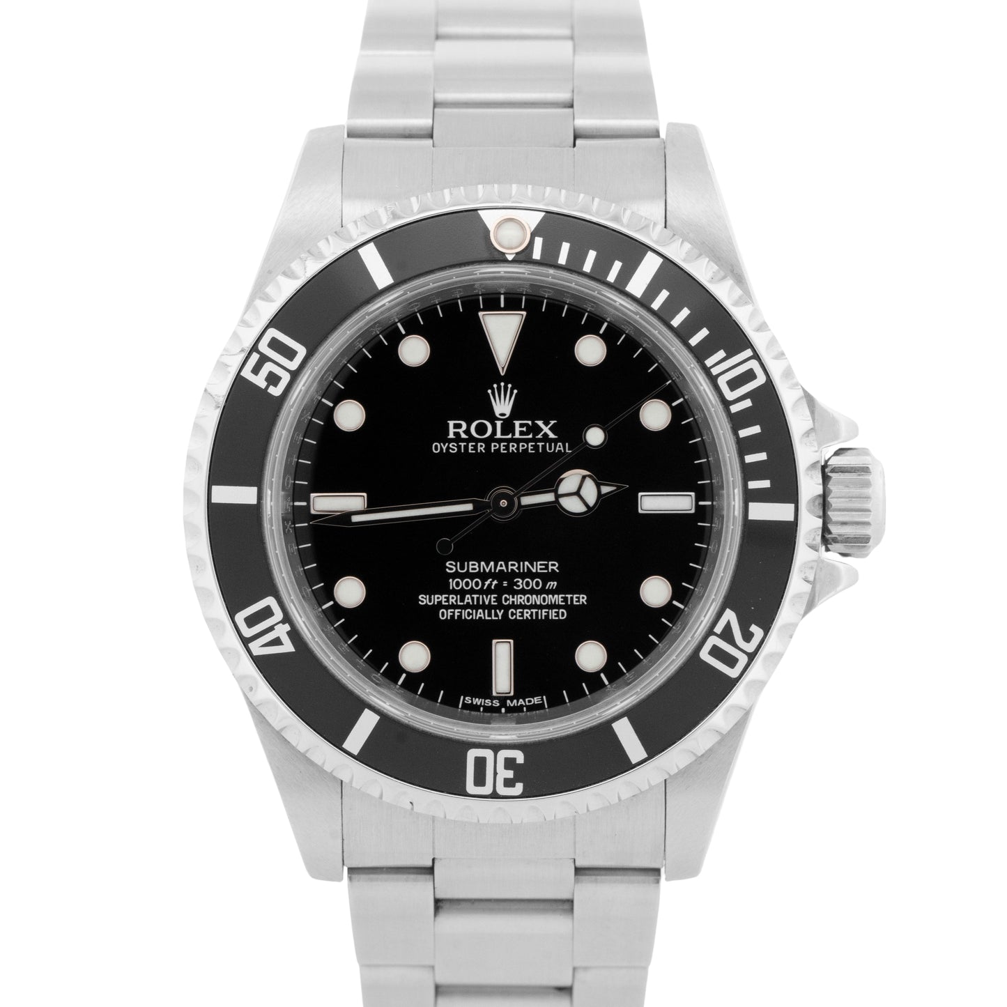 2011 MINT UNPOLISHED PAPERS Rolex Submariner No-Date 40mm Watch 14060 M BOX