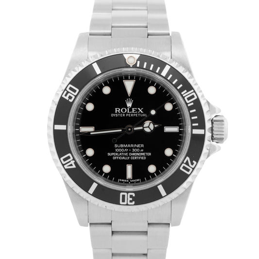 2011 MINT UNPOLISHED PAPERS Rolex Submariner No-Date 40mm Watch 14060 M BOX