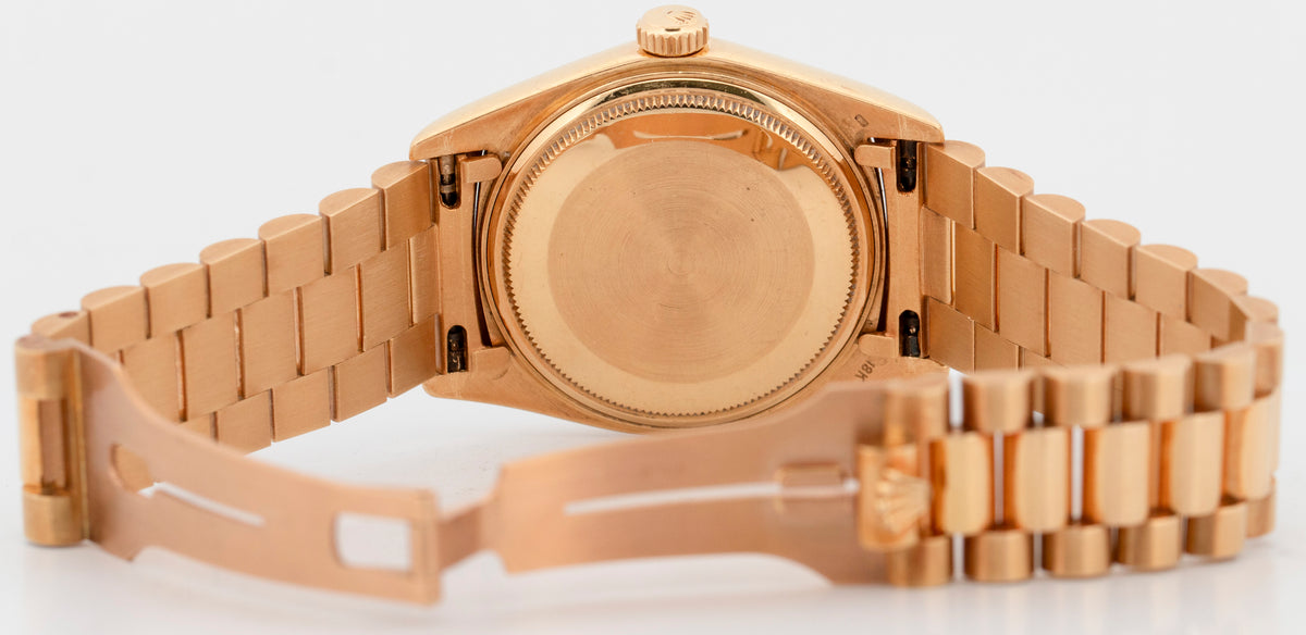 Rolex Day-Date President 1803 Brown Confetti 18K Yellow Gold 36mm Watch