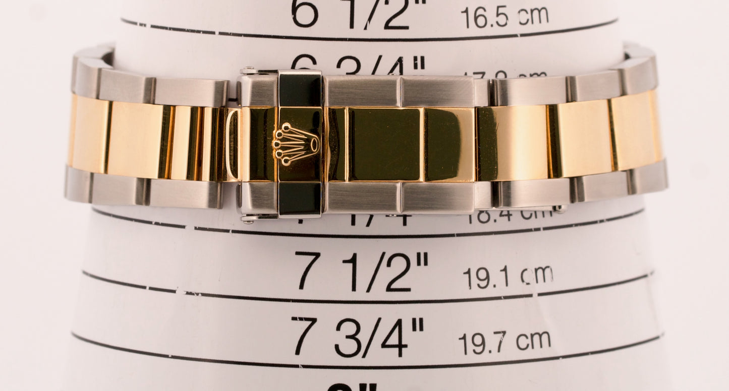 2024 RSC Rolex Daytona Cosmograph CHAMPAGNE DIAMOND 18K Gold Steel 16523 BOX