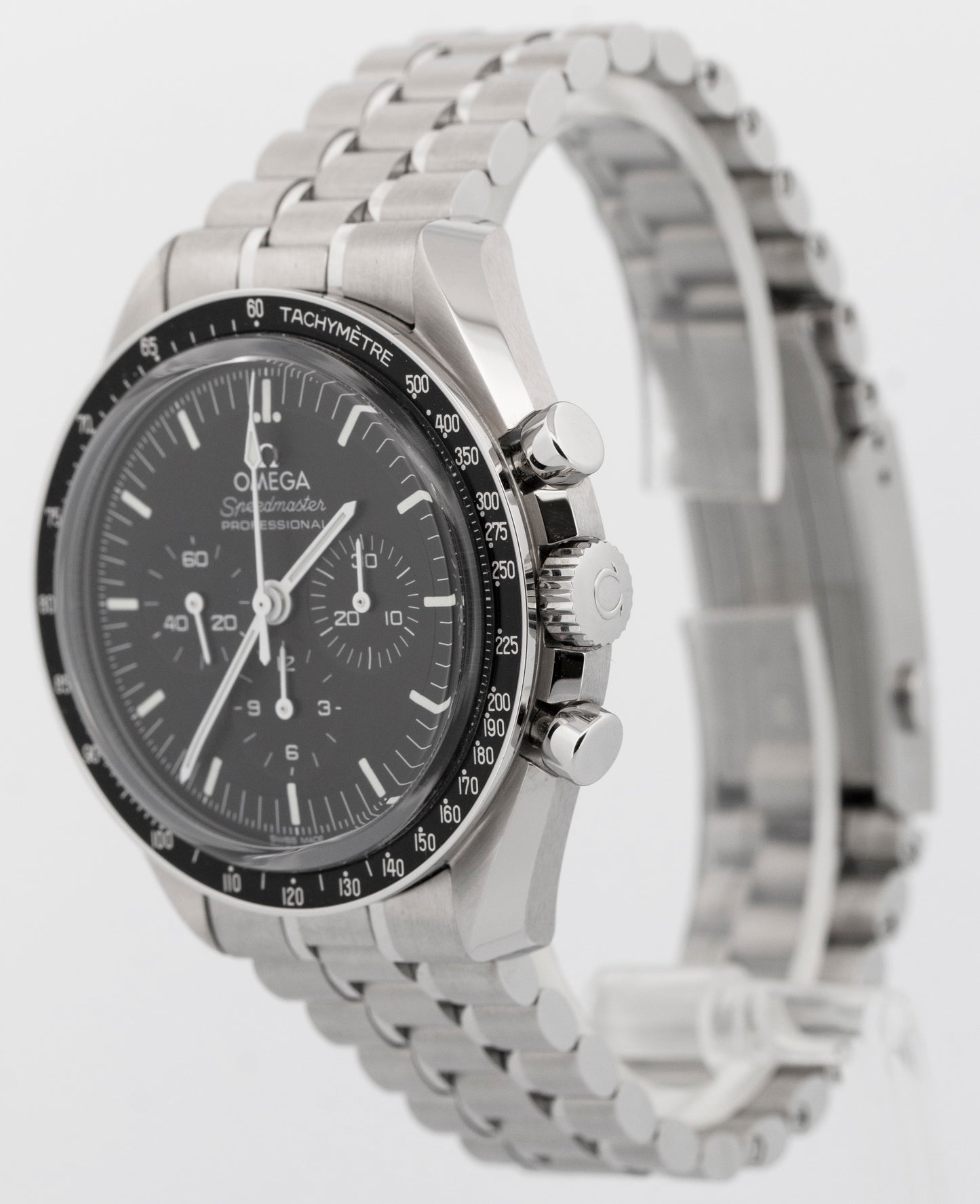2022 PAPERS Omega Speedmaster SAPPHIRE SANDWICH Steel 42mm 310.30.42.50.01.002