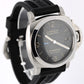 Panerai Luminor Marina 1950 PAPERS Steel Black 44mm PAM01312 Rubber Watch BOX
