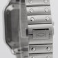 PAPERS Cartier Santos Mid-Size 35mm Stainless Steel White WSSA0029 4075 BOX