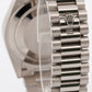 Rolex Day-Date 40mm OLIVE ROMAN Green President 18K White Gold 228239 Watch BOX