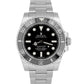 MINT Rolex Submariner No-Date Ceramic 40mm Oyster Stainless Steel Watch 114060