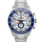 PAPERS Rolex Yacht-Master II 44mm Blue White Stainless Steel Watch 116680 BOX