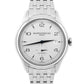 Baume & Mercier Clifton Stainless Steel Silver 41mm Automatic Date Watch 65717