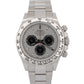 PAPERS Rolex Daytona Cosmograph GHOST Silver 18K White Gold Watch 116509 BOX