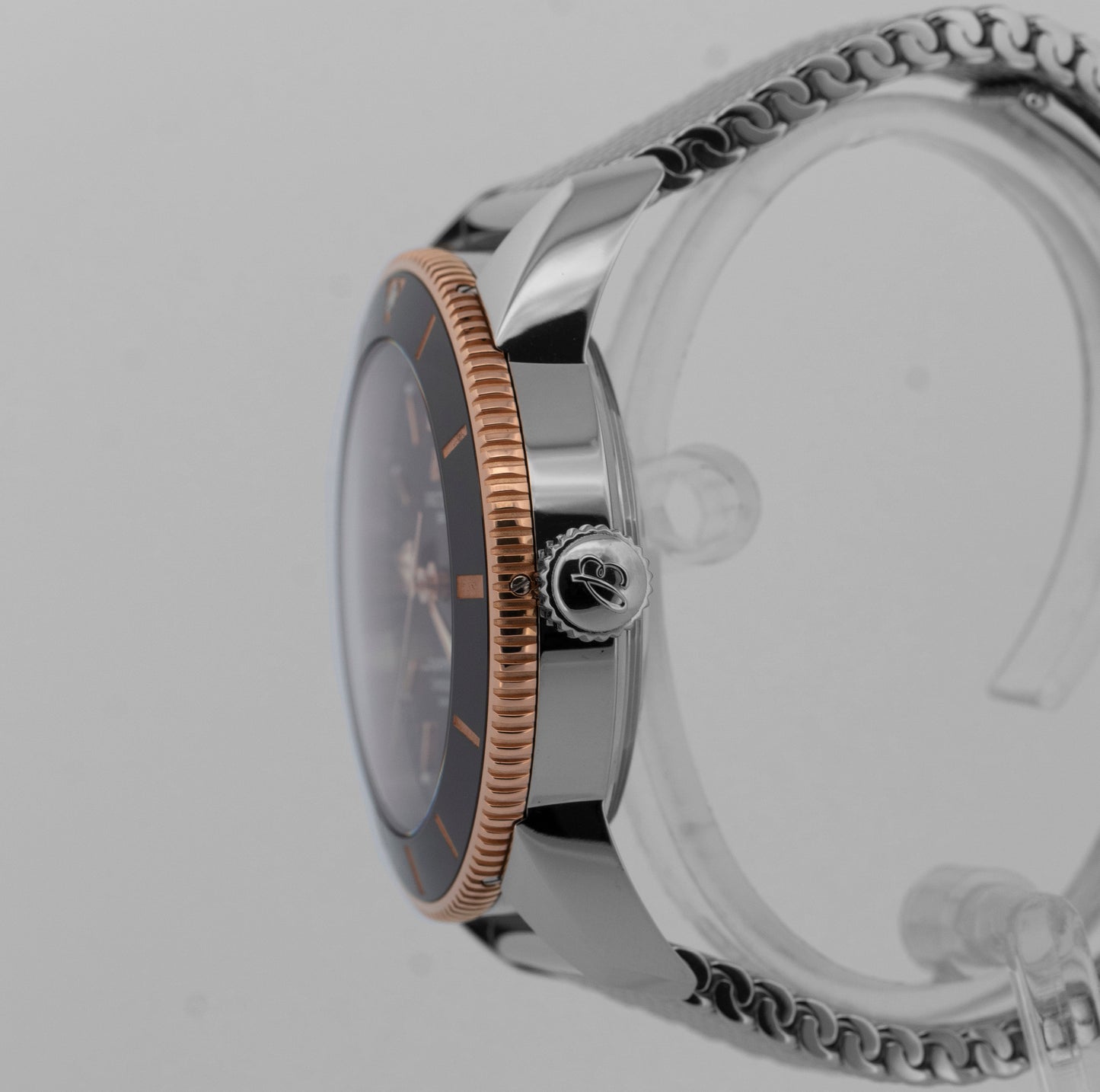 PAPERS Breitling Superocean Heritage II B20 44mm Rose Gold Black UB2030 BOX