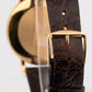 Patek Philippe Calatrava 35mm SILVER Manual 18K Yellow Gold Leather 1513/000J