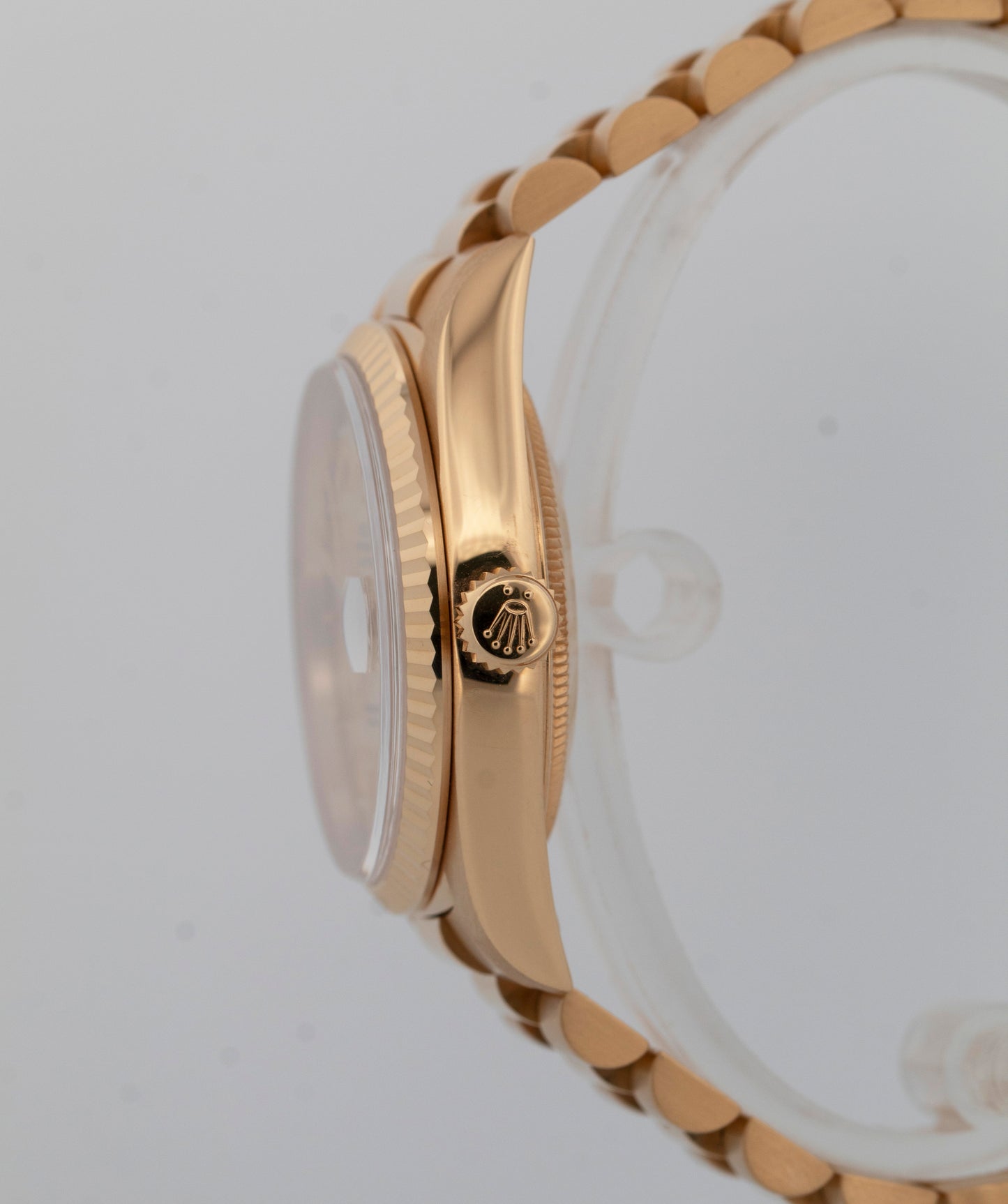 2020 RSC Rolex Day-Date President SILVER 18K Yellow Gold 36mm 18238 Watch BOX