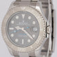 MINT 2023 Rolex Yacht-Master Midsize Stainless Steel RHODIUM Blue 37mm 268622