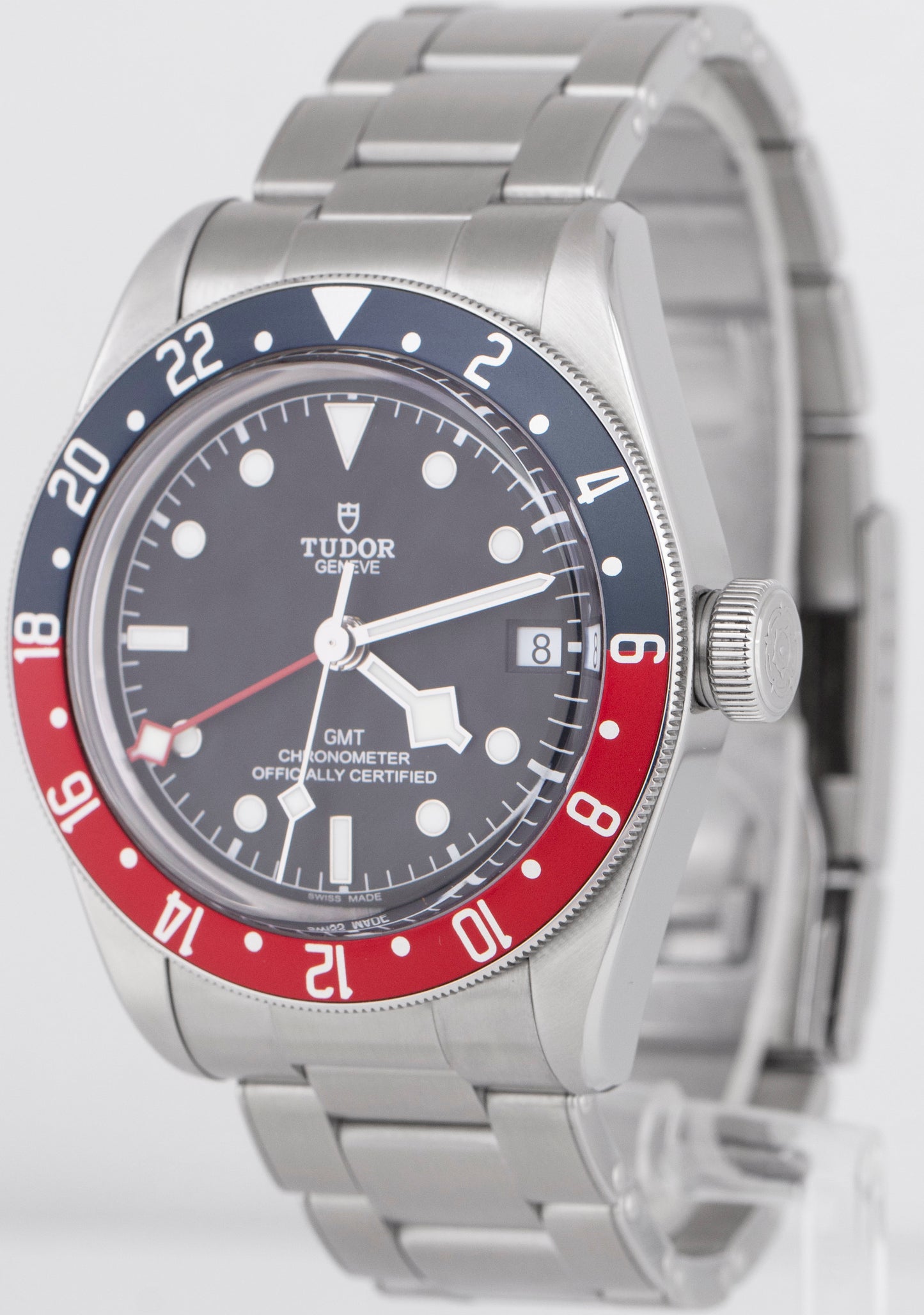 Tudor Black Bay 41 GMT 41mm PEPSI Red Blue Stainless Steel 79830 RB BOX