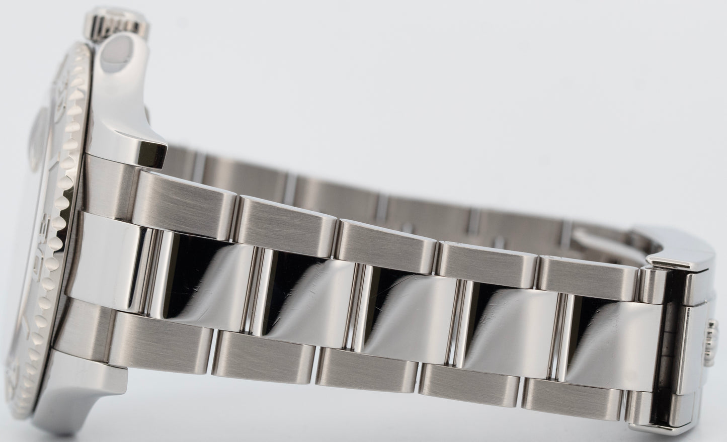 PAPERS Rolex Yacht-Master BLUE Platinum 40mm Stainless Steel Watch 116622 BOX