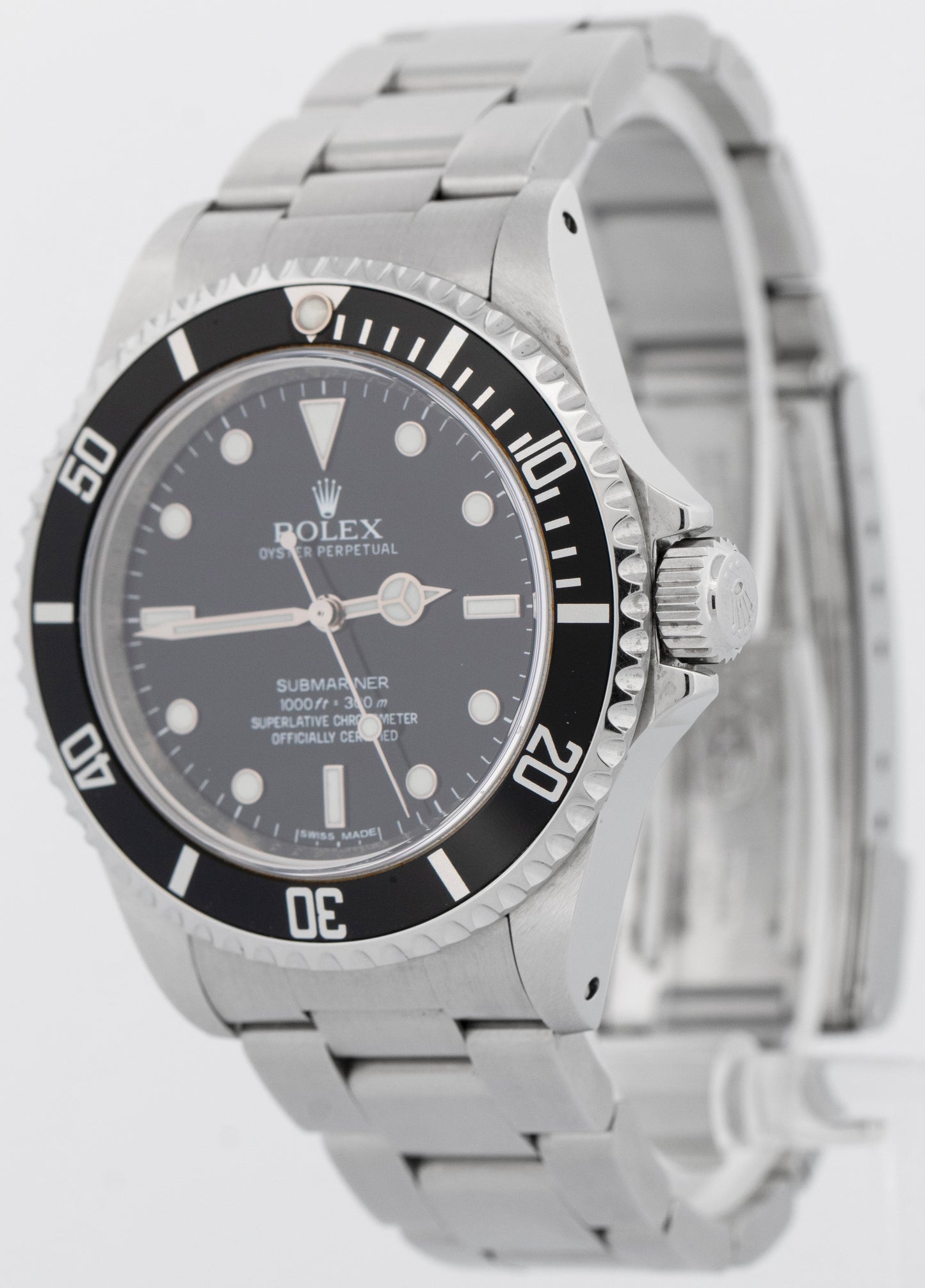2011 MINT UNPOLISHED PAPERS Rolex Submariner No-Date 40mm Watch 14060 M BOX