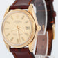 VINTAGE Rolex Oyster Perpetual Date 34mm Champagne 14K Yellow Gold Watch 1503