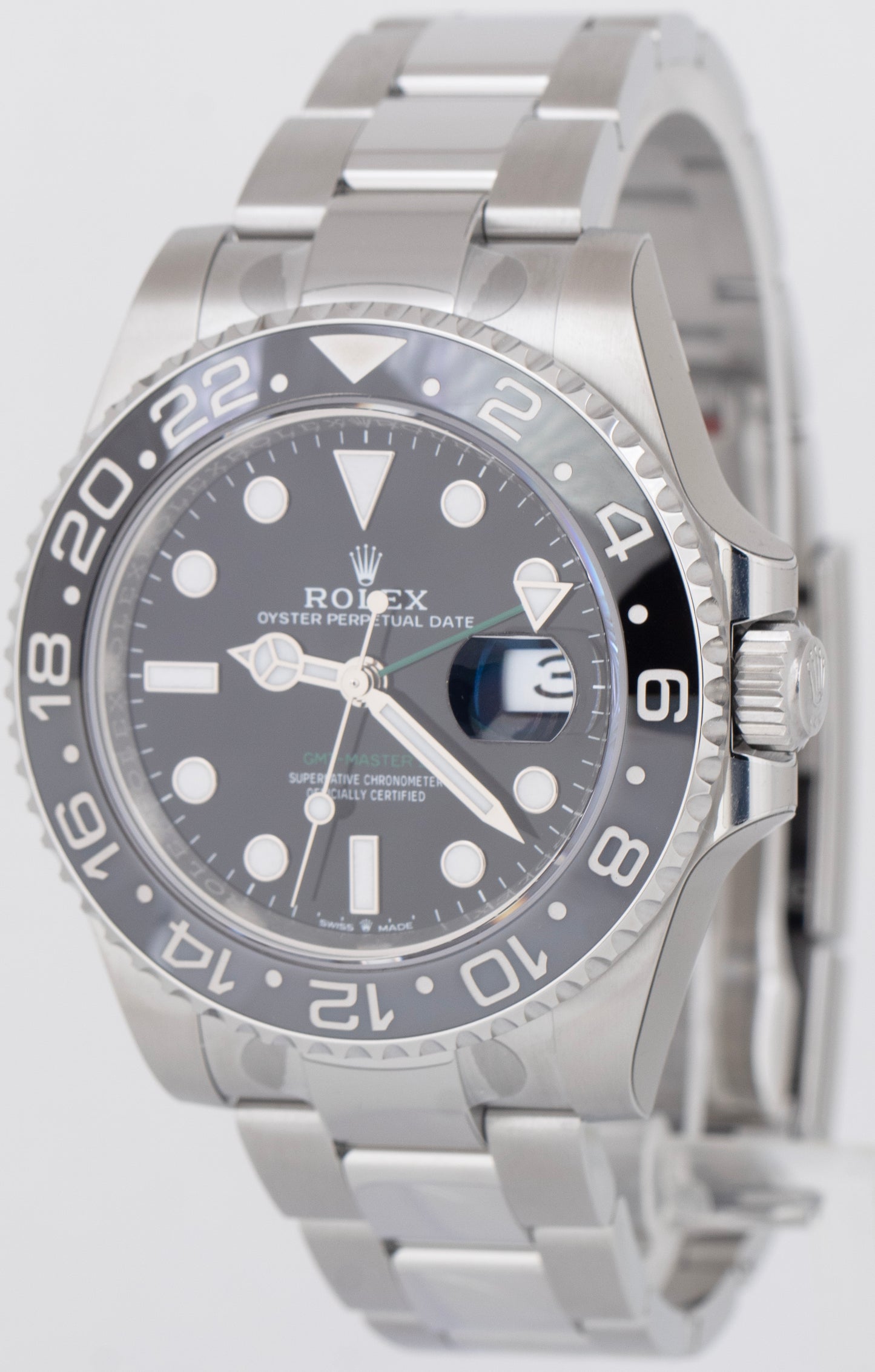 DEC 2024 PAPERS Rolex GMT-Master II BRUCE WAYNE Watch 126710 GRNR BOX