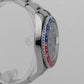 Rolex GMT-Master II 40mm PEPSI Red Blue Stainless Steel NO-HOLES 16710 Watch