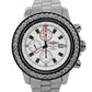 Breitling Super Avenger A13370 White Diamond Stainless Steel 48.4mm Watch