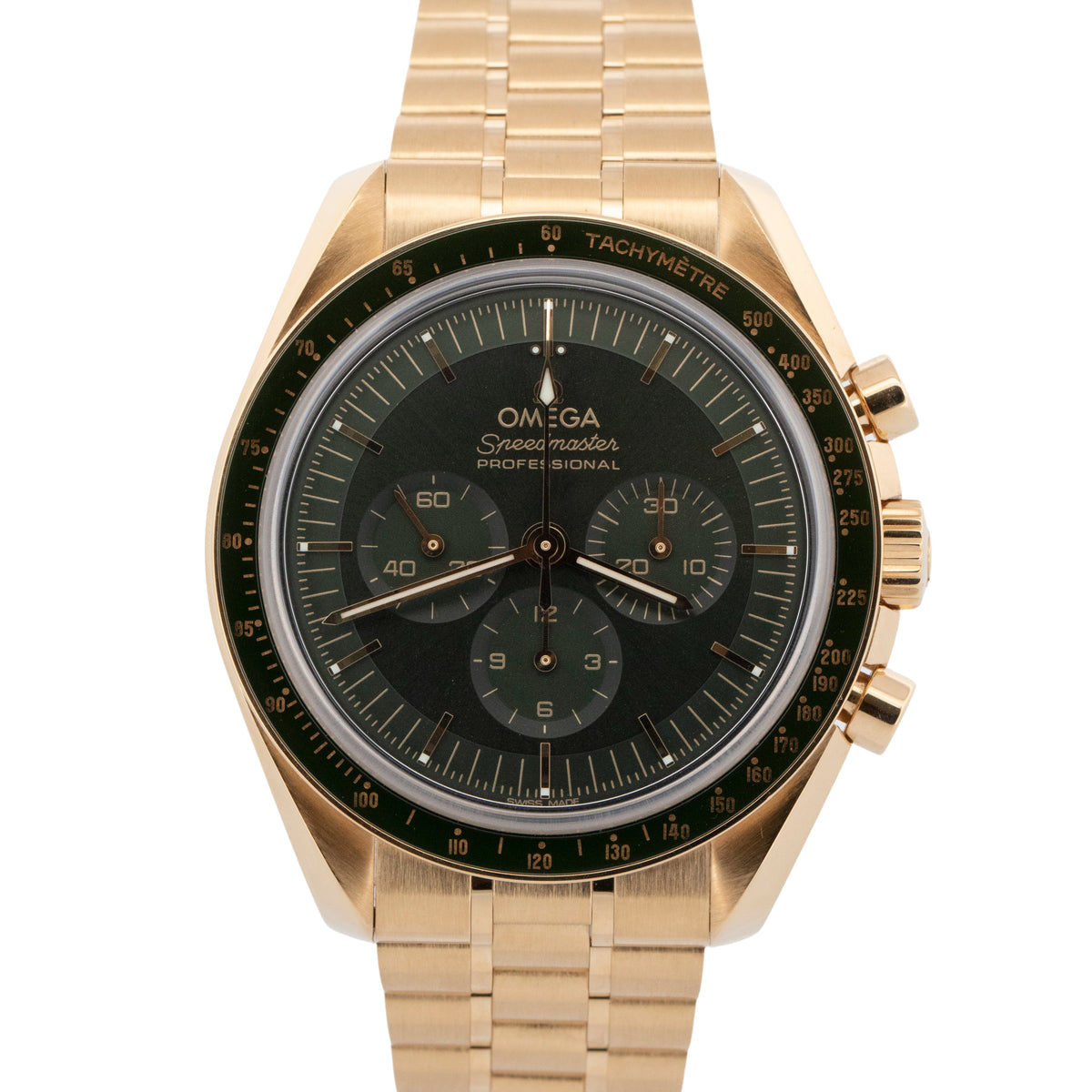 Omega Speedmaster Professional 310.60.42.50.10.001 Green 42mm Box Papers