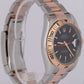 PAPERS Rolex DateJust 116261 Turn-O-Graph 36mm Two-Tone 18K Rose Gold Watch BOX