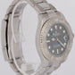 MINT 2023 Rolex Yacht-Master Midsize Stainless Steel RHODIUM Blue 37mm 268622