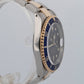 PAPERS Rolex Submariner 40mm BLUE Two-Tone 18K Gold Steel GOLD BUCKLE 16613 BOX