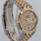 2022 PAPERS Rolex DateJust CHAMPAGNE PALM MOTIF Two-Tone 36mm 126233 Watch BOX