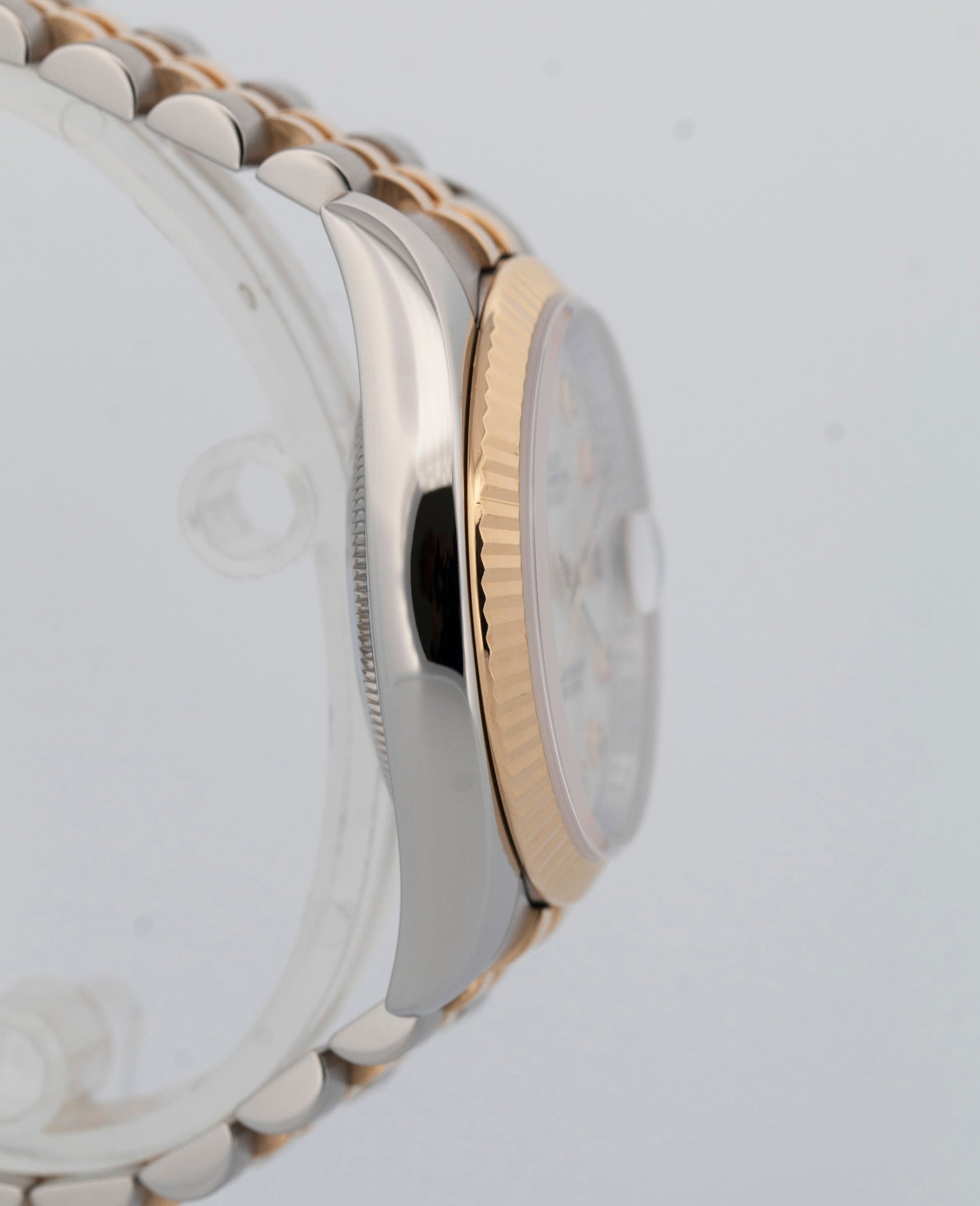 Rolex DateJust 36mm JUBILEE MOP DIAMOND 18K Yellow Gold Steel 116233 Watch