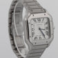 2026 Cartier Santos de Cartier Medium 4075 / WSSA0029 White 35.1mm Box Papers