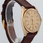 VINTAGE Rolex Oyster Perpetual Date 34mm Champagne 14K Yellow Gold Watch 1503