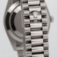 PAPERS Rolex Day-Date 40mm METEORITE BAGUETTE DIAMOND 18K White Gold 228349 RBR