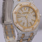 Audemars Piguet Royal Oak PAVE DIAMOND Two-Tone 18K Gold Steel 35mm 14100SA