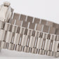 Rolex Day-Date 40mm OLIVE ROMAN Green President 18K White Gold 228239 Watch BOX