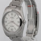 DOMINOS 2015 PAPERS NOS STICKERED Rolex Oyster Perpetual Silver 36mm 116000 BOX