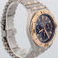 PAPERS Breitling Chronomat B01 42mm GRAY Two-Tone Gold Steel Watch UB0134 BOX