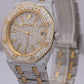 Audemars Piguet Royal Oak PAVE DIAMOND Two-Tone 18K Gold Steel 35mm 14100SA