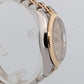 2022 PAPERS Rolex DateJust CHAMPAGNE PALM MOTIF Two-Tone 36mm 126233 Watch BOX