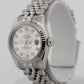 2010 Rolex DateJust 179174 Diamond Silver Steel Jubilee 26mm Watch Box Papers