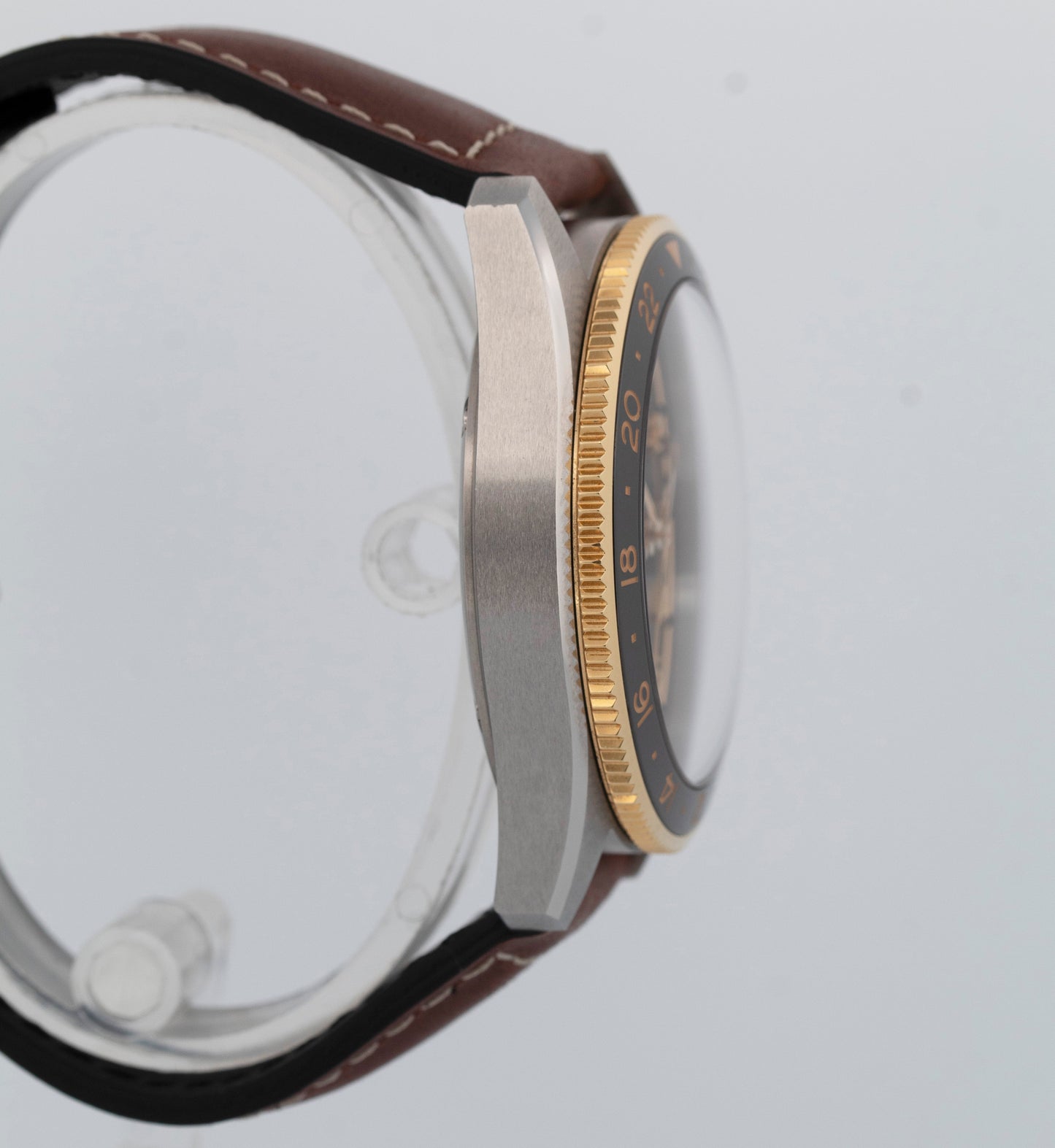 Longines Spirit Zulu Time Two-Tone Steel Gold Anthracite 42mm L3.812.5.53.2 BOX