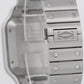 2024 PAPERS Cartier Santos Dual Time 37.7mm Anthracite Gray 4590 WSSA0076 BOX