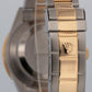 PAPERS Rolex Submariner 40mm BLUE Two-Tone 18K Gold Steel GOLD BUCKLE 16613 BOX