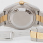 Rolex Sky-Dweller Two-Tone 18K Yellow Gold Steel Black 42mm 326933 Oyster Watch