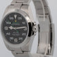 2023 PAPERS Rolex Air-King BLACK Stainless Steel 40mm 126900 Watch BOX