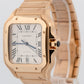 2024 Cartier Santos de Cartier Large 4070 / WGSA0029 Silver 39.8mm Box Papers