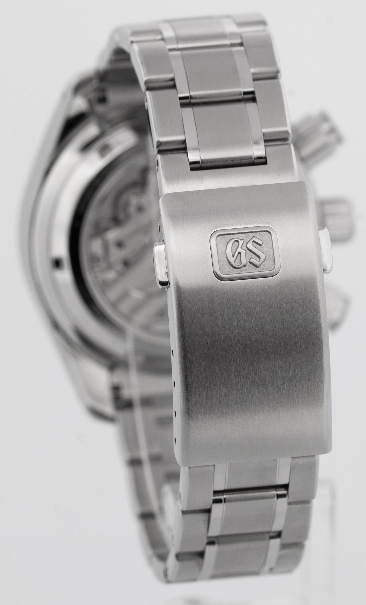 Grand Seiko Sport Spring Drive GMT 43mm Chronograph Steel Date Watch SBGC201 BOX