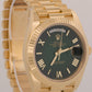 2026 PAPERS Rolex Day-Date President 18K Gold GREEN OMBRE ROMAN 40mm 228238 BOX