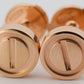 2026 Cartier Love Stud Earrings 18K Rose Gold Box Papers