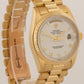 1986 Rolex Day-Date President 18038 White Roman 18K Gold RSC 36mm Box Papers